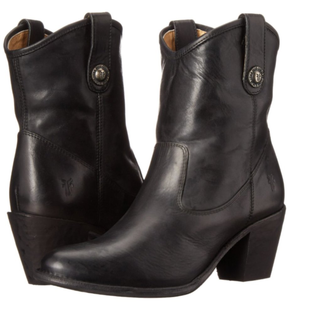 WORN ONCE FRYE Jackie Leather Western Boots